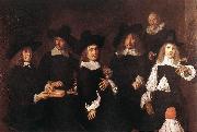 HALS, Frans Regents of the Old Men's Almshouse Norge oil painting reproduction